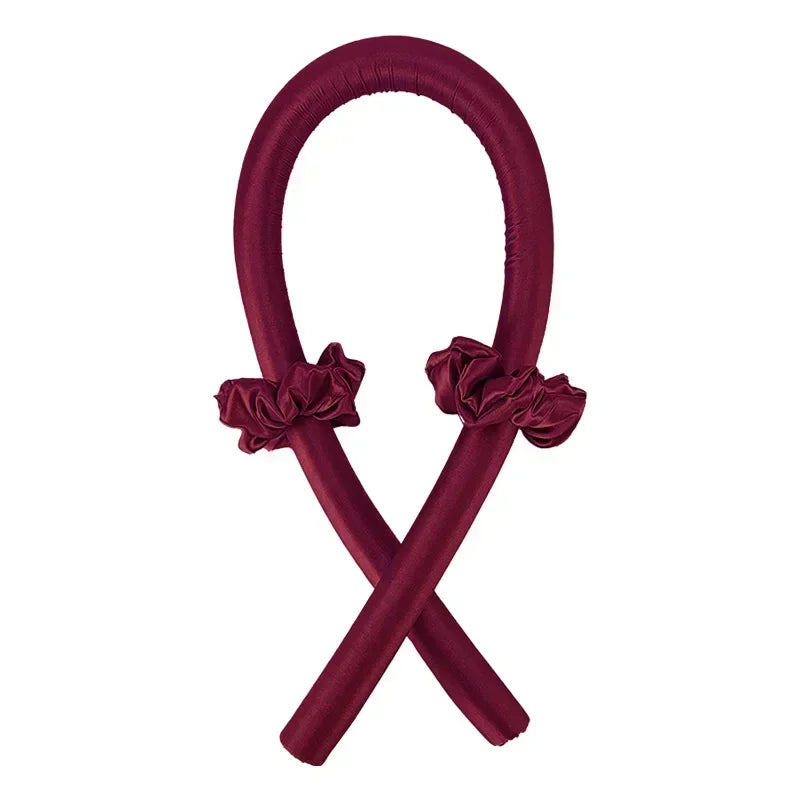 Heatless Curling Rod Headband No Heat Hair Curler Hair Rollers Soft Curlers Lazy Curls Satin Bonnet Night Cap Hair Styling Tools