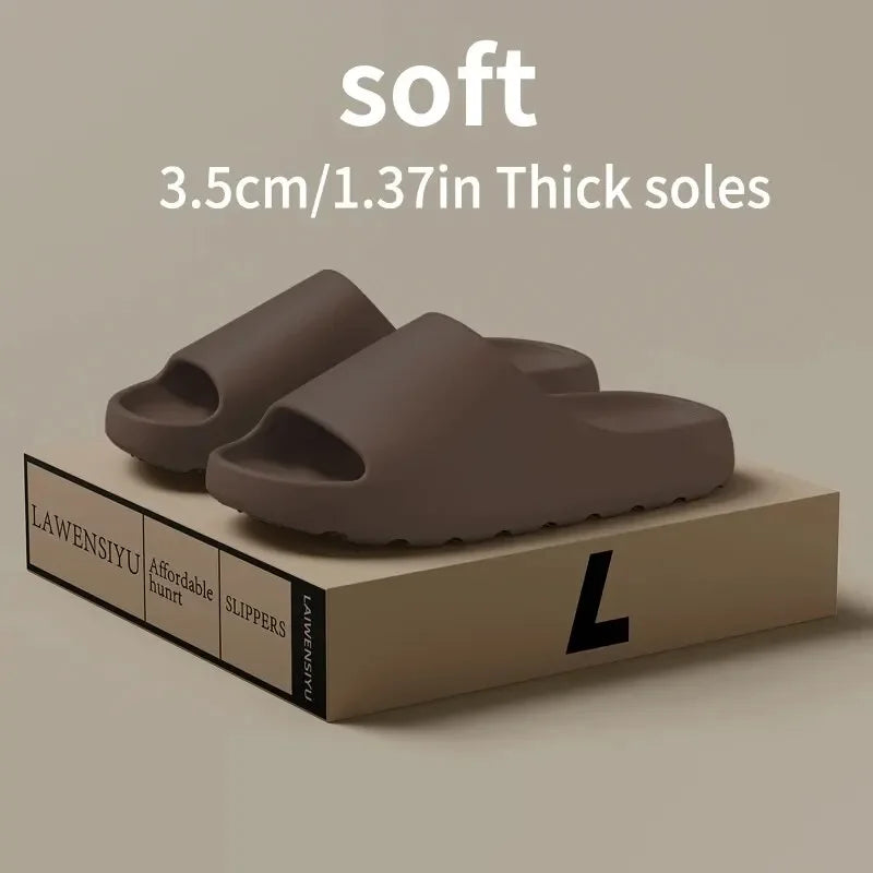 Fashion Brand Women Slippers Summer Classic Sports Sandals Men Casual EVA Flat Slippers Unisex Outdoor Indoor Shoes