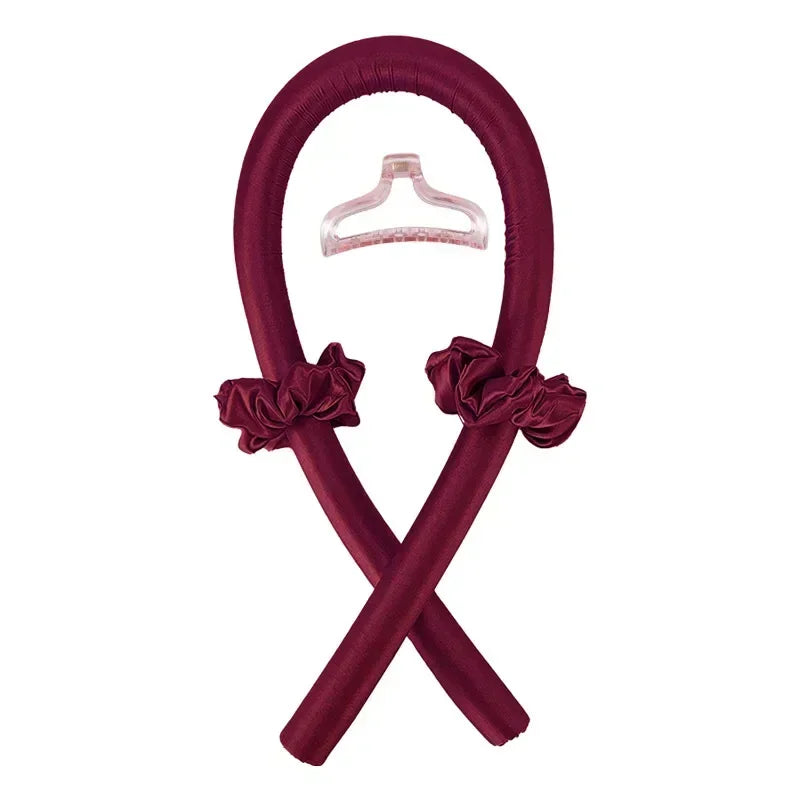 Heatless Curling Rod Headband No Heat Hair Curler Hair Rollers Soft Curlers Lazy Curls Satin Bonnet Night Cap Hair Styling Tools